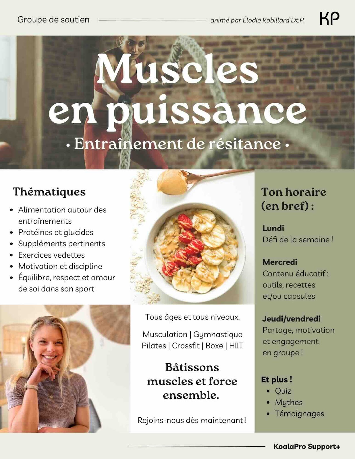 Muscles en puissance