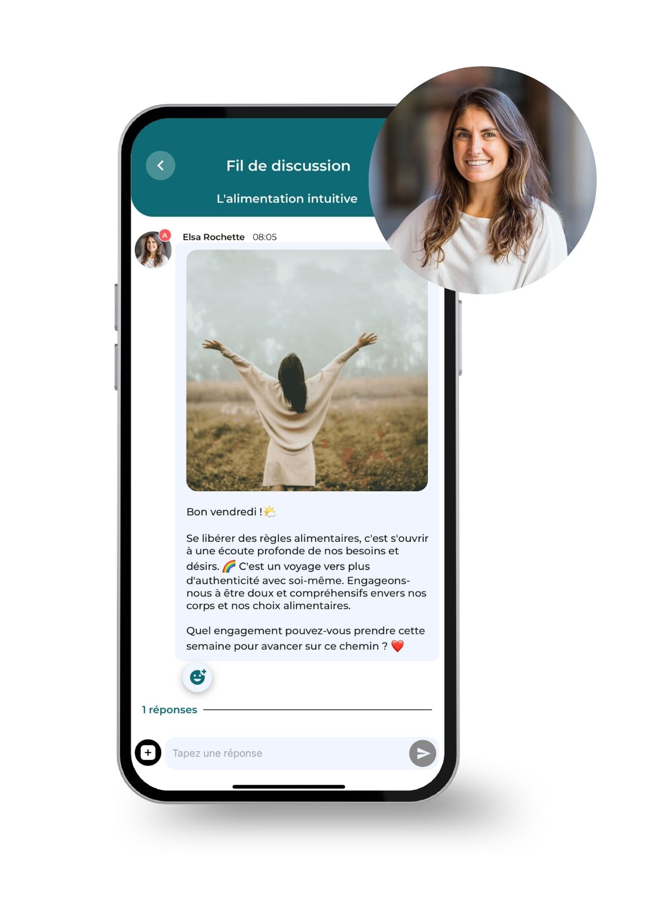 Groupe d'inspiration - Alimentation intuitive