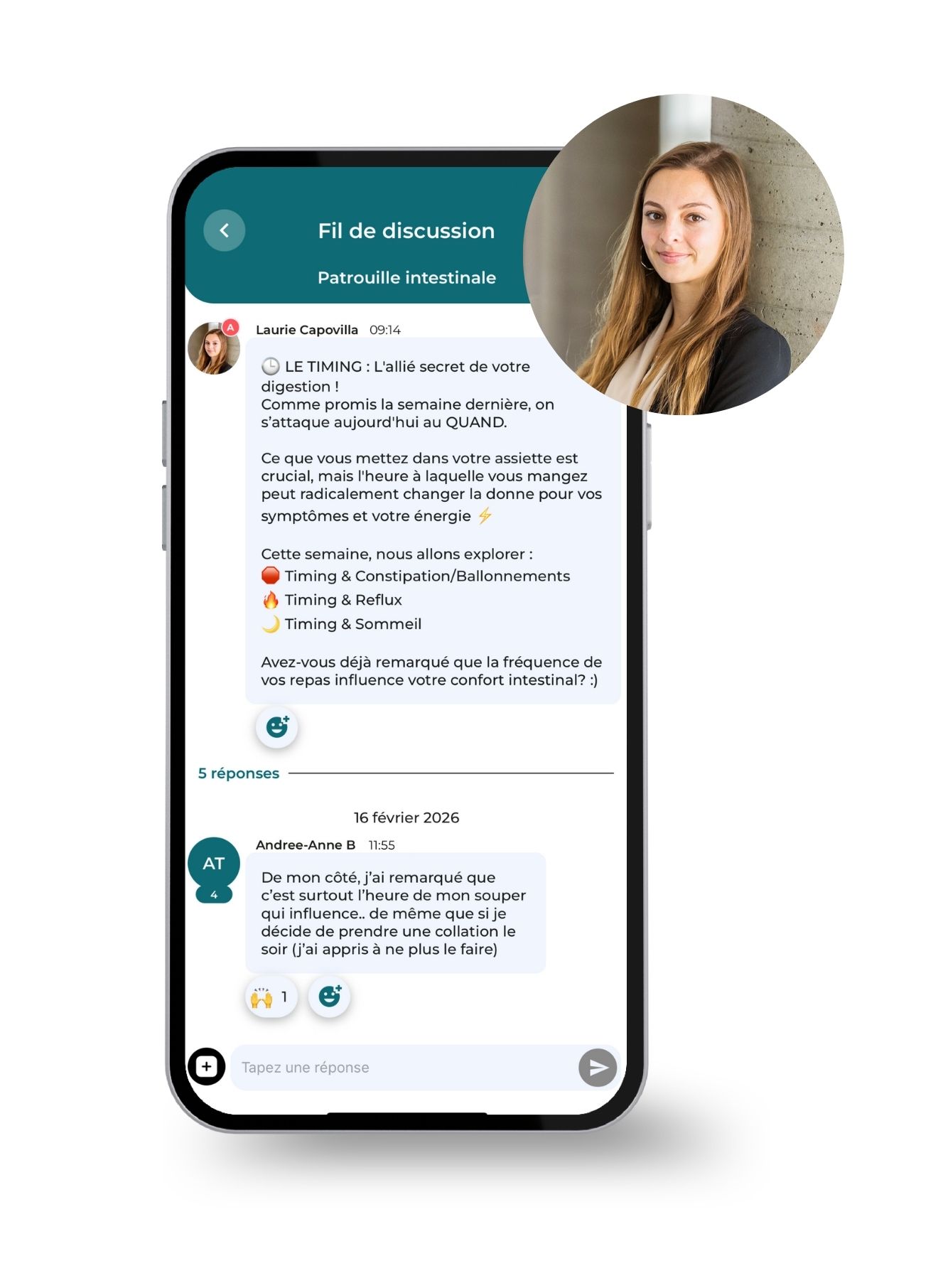 Groupe d'inspiration - Patrouille du bien-être intestinal