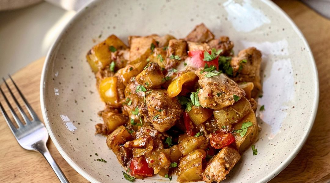 Casserole de poulet crémeux