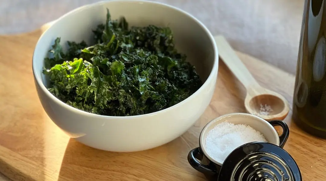 Chips de kale maison