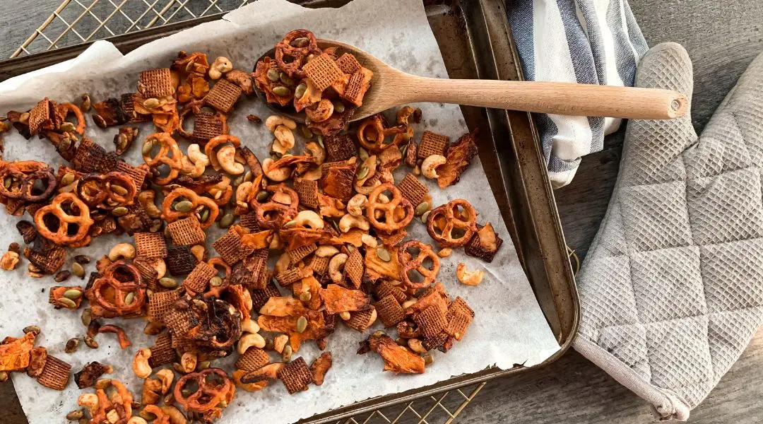 Trail mix chili sucré-salé (faible en FODMAP)