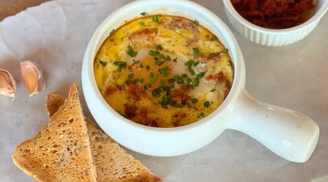 oeufs cocotte aux légumes