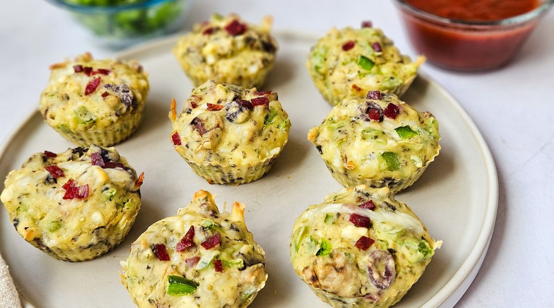 Muffins salés façon pizza
