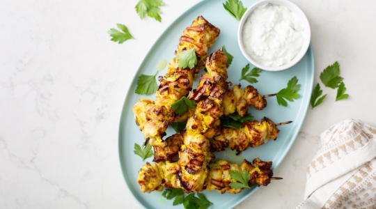 pineapple chicken skewers