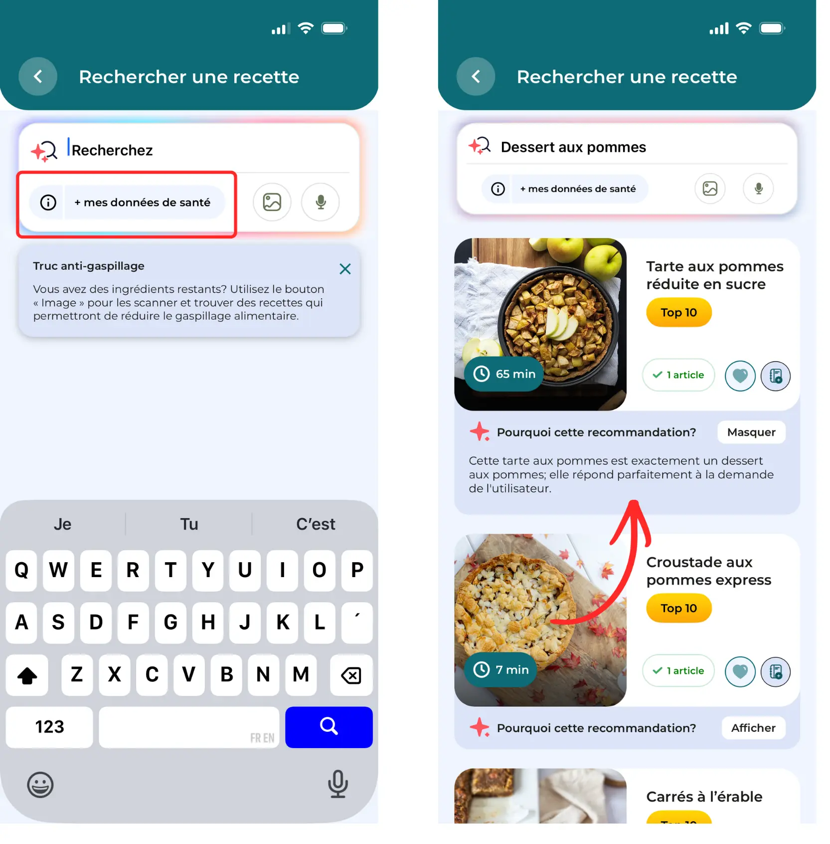 3.14 Comment utiliser la recherche de contenu grâce à l’intelligence artificielle (IA) ?