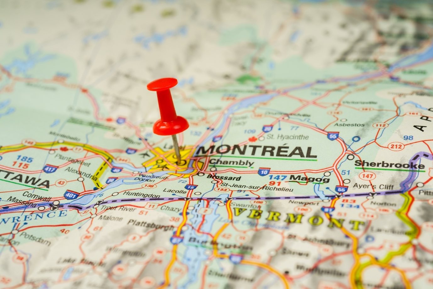 Carte Montreal Map