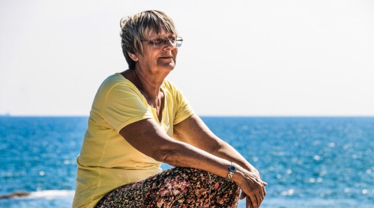 Woman by the water