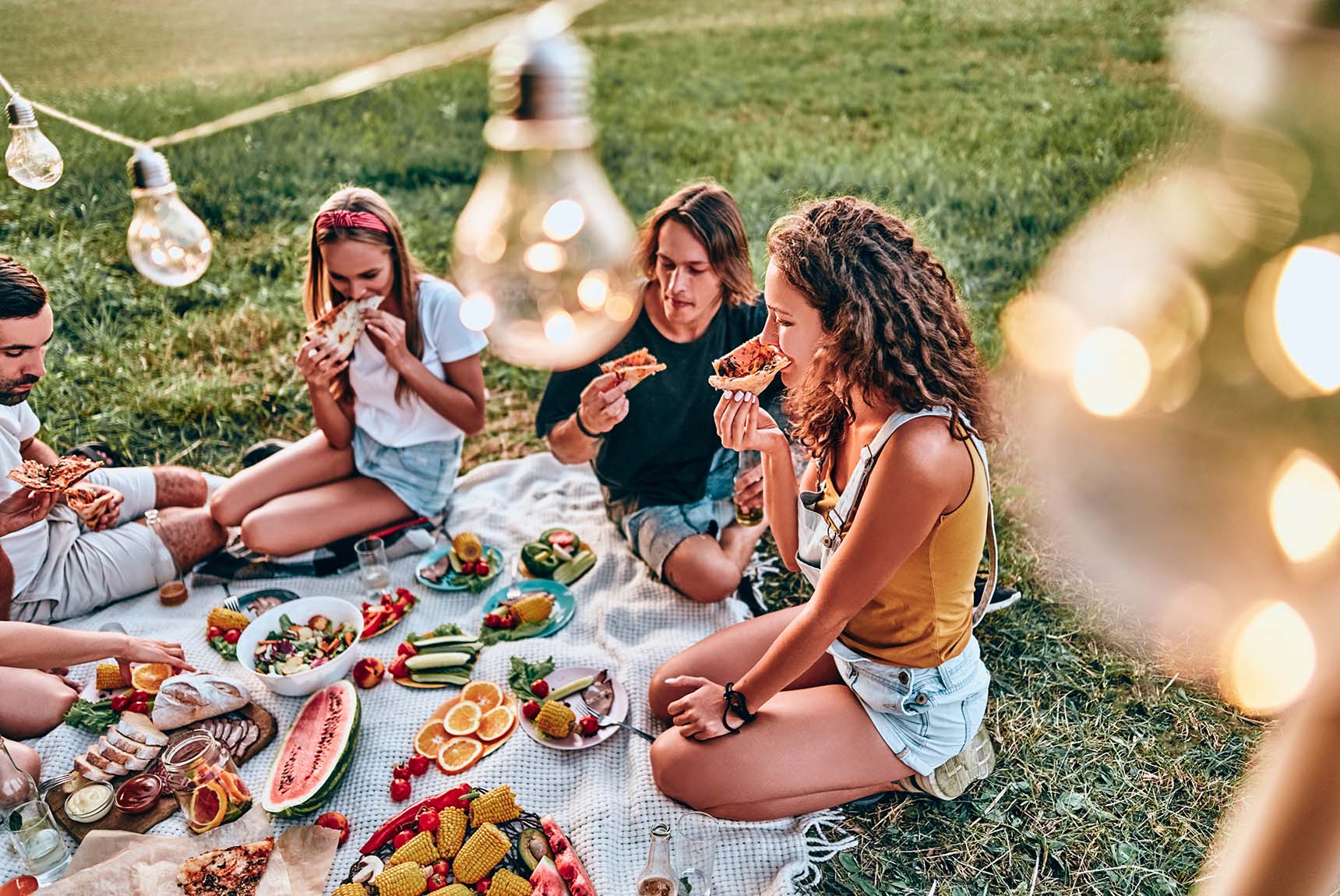 Pique-nique en famille - Family picnic