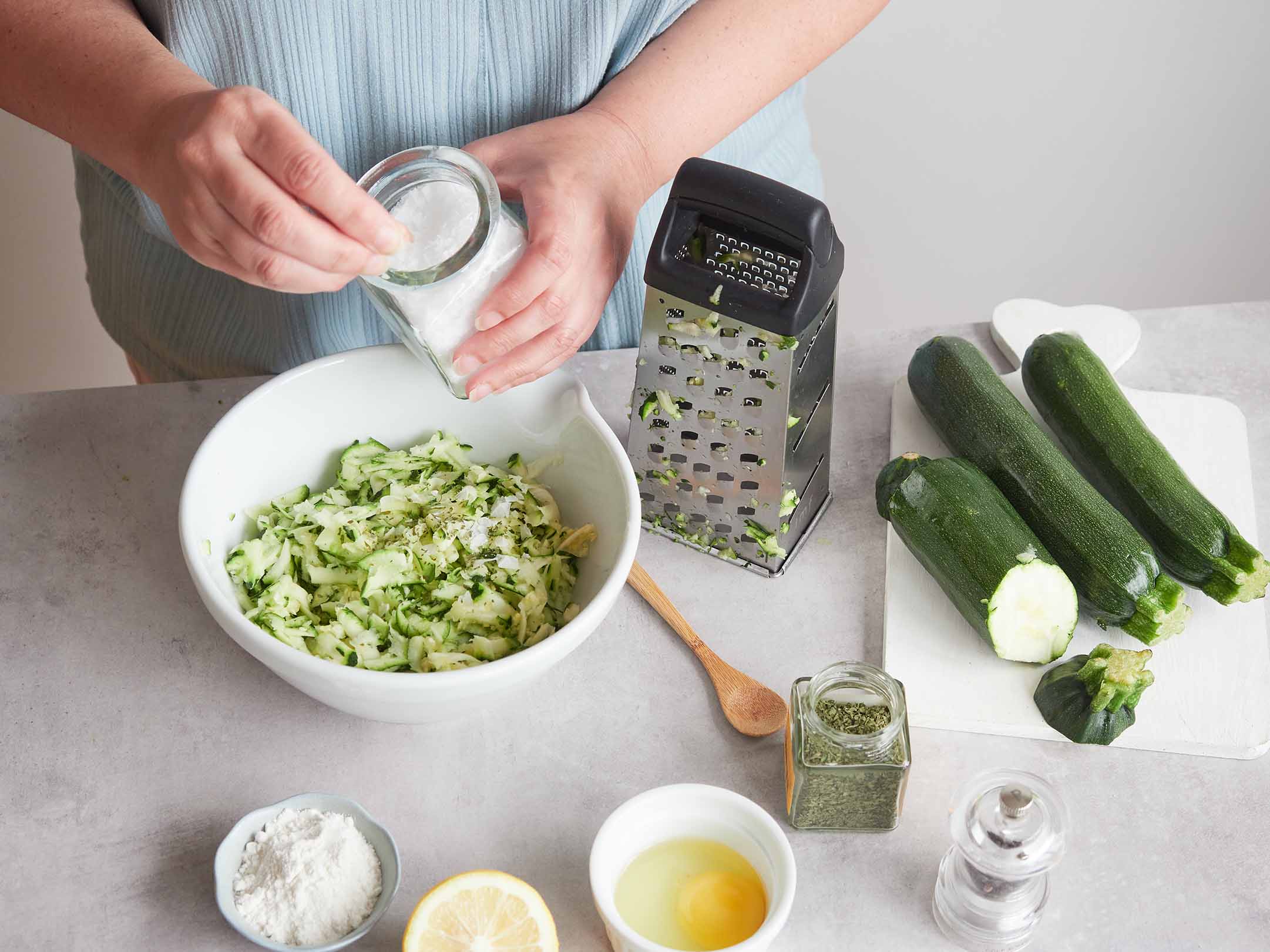 Recette avec courgette - Zucchini recipe