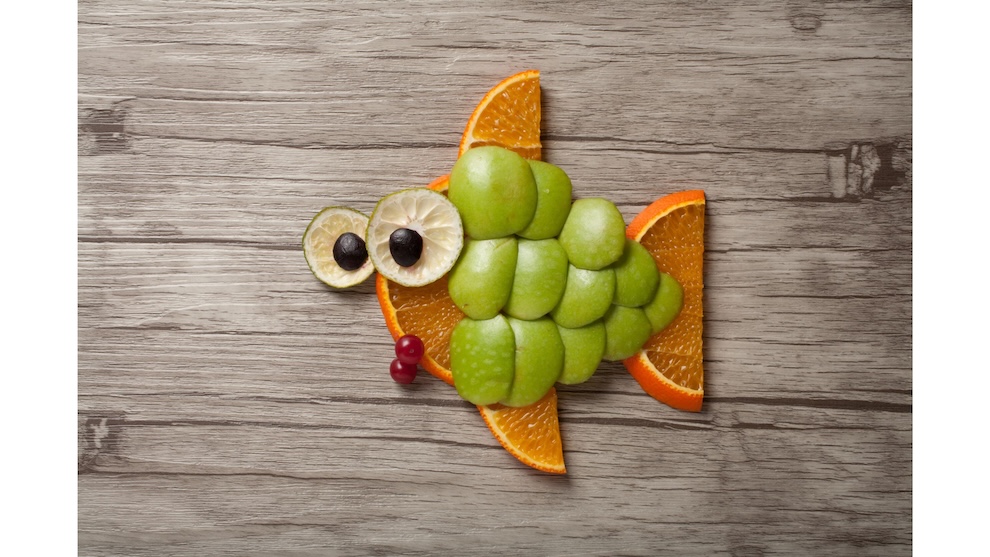 poisson en fruits