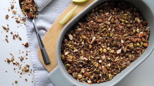 Granola faible en glucides