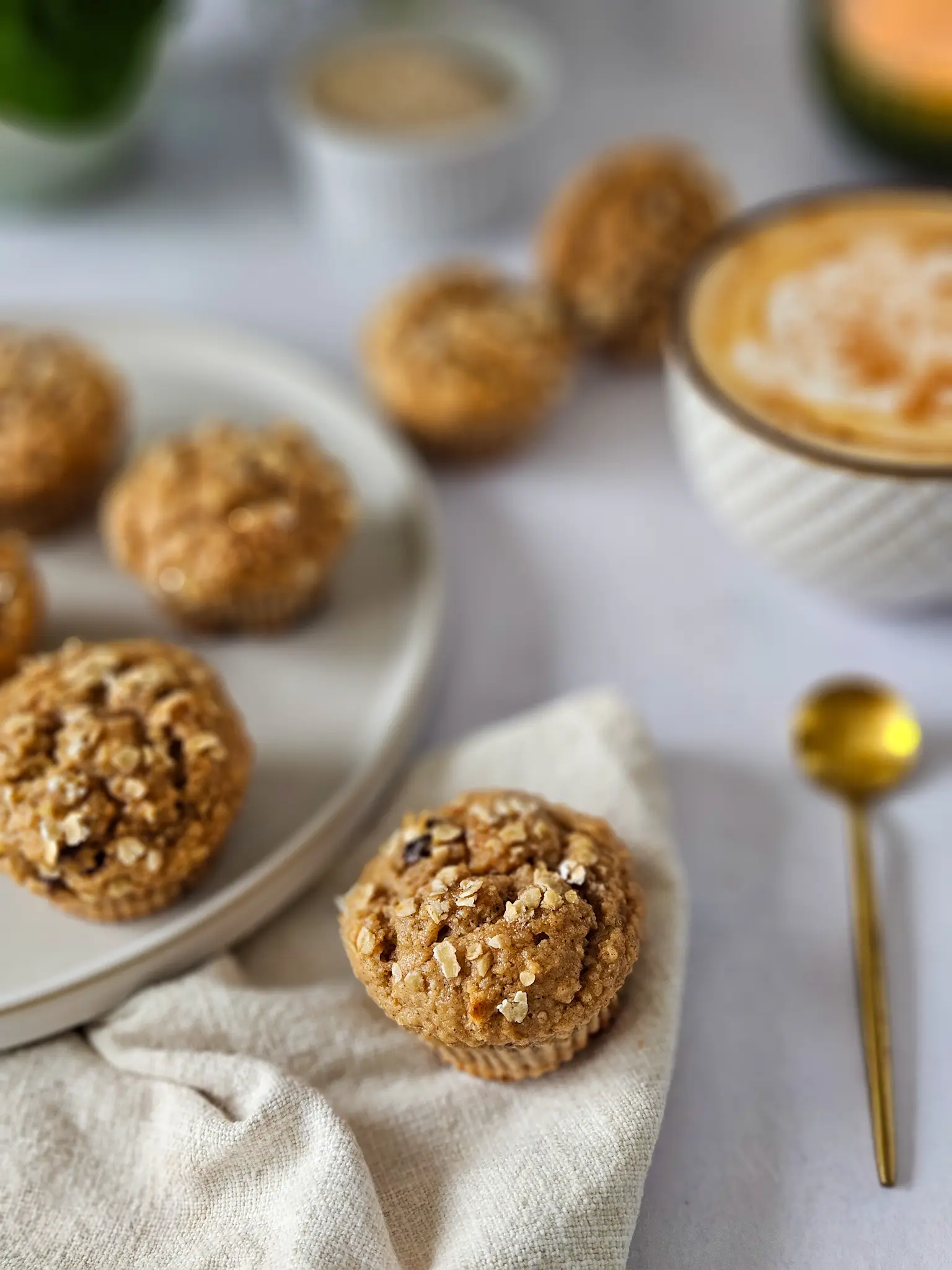 Muffins au son, érable et cannelle Healthy Recipe