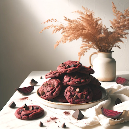 Biscuits betterave et chocolat, Recette de Nutritionniste - Diététiste