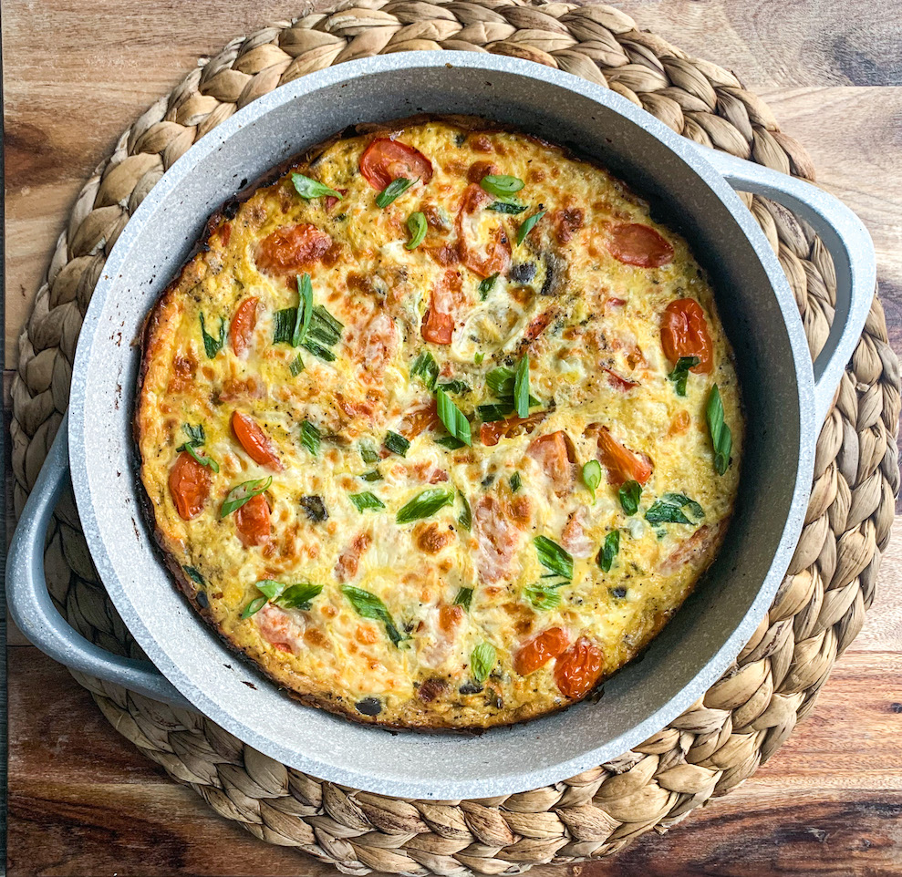 Frittata italienne Recette santé de Nutritionniste Diététiste