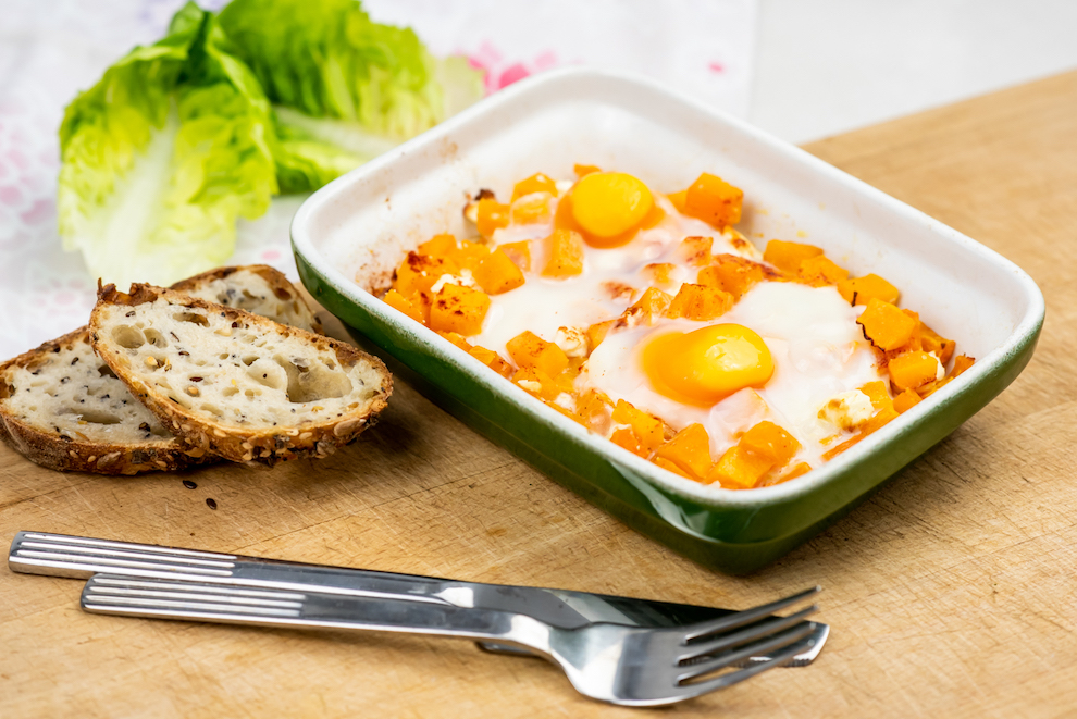 Oeuf Cocotte à La Courge Butternut Recette De Nutritionniste Diététiste Équipenutrition 