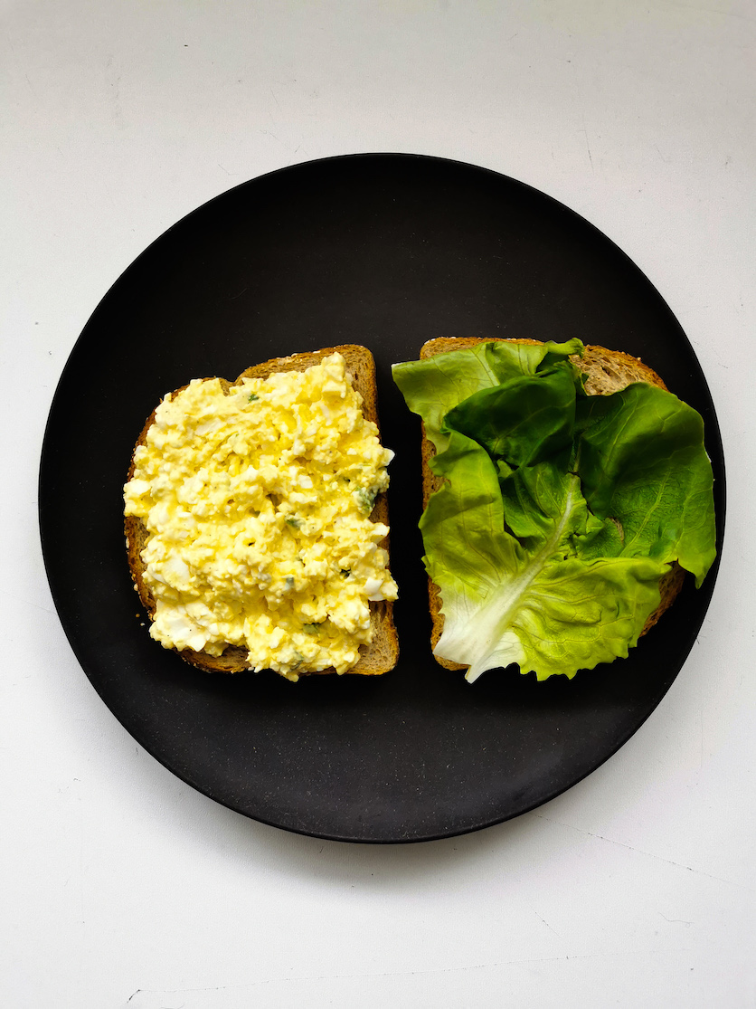 Sandwich aux œufs rafraîchissant Recette de Nutritionniste Diététiste ÉquipeNutrition