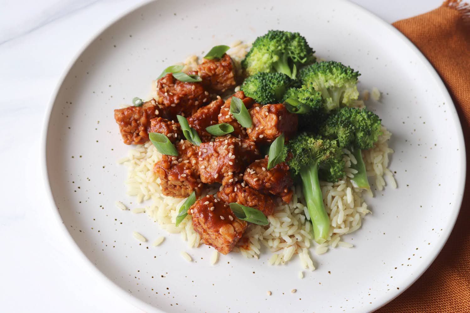 Tempeh Général Tao Recette de Nutritionniste Diététiste ÉquipeNutrition