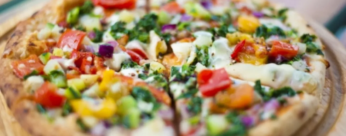 Pizza aux légumes
