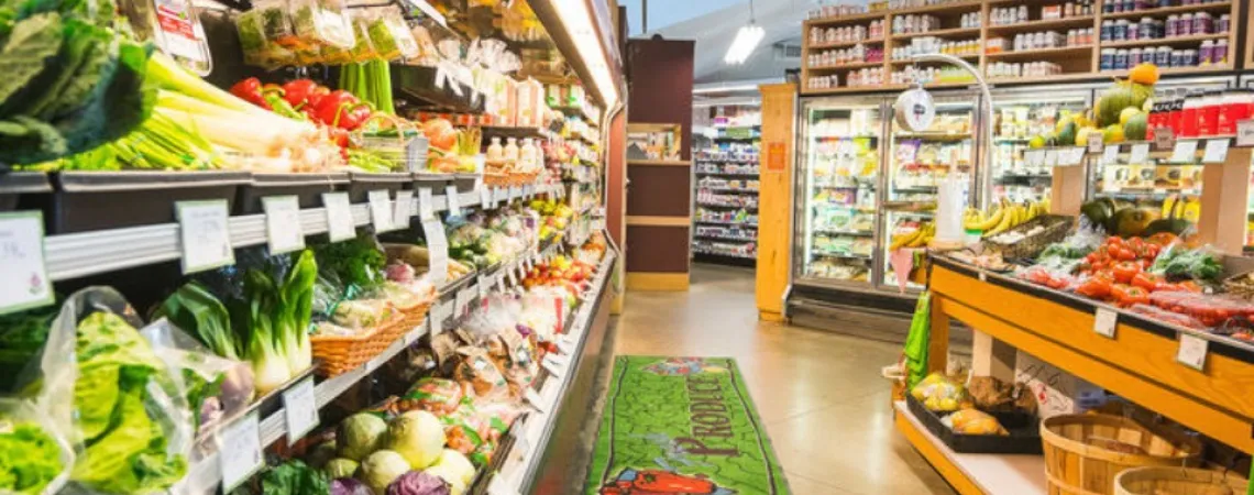 Légumes dans une épicerie