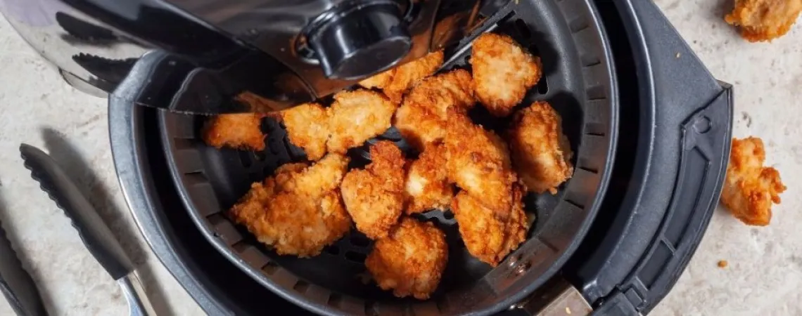 Tofu pané dans le Airfryer
