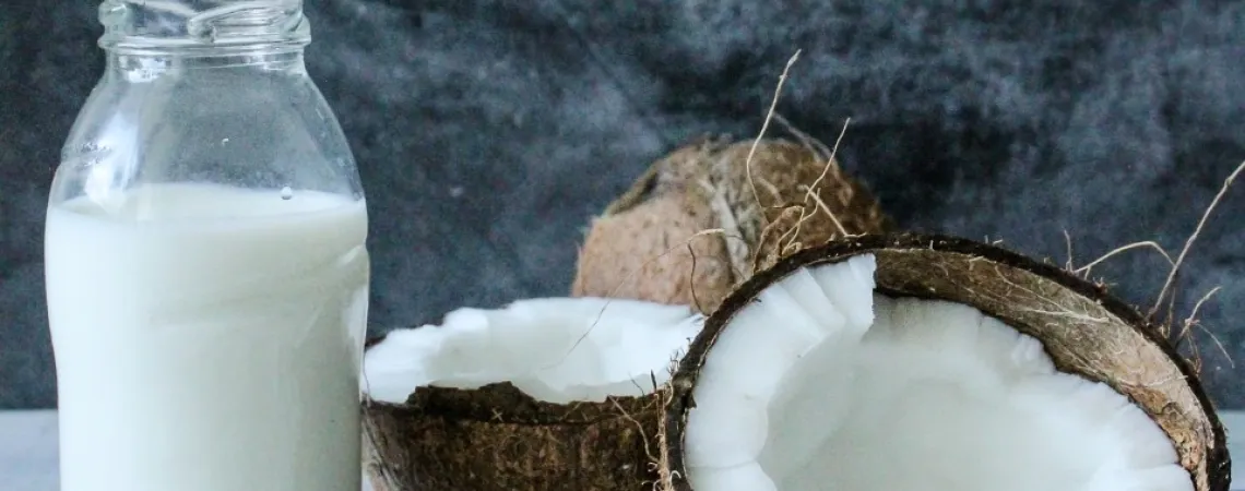 huile de coco, boisson de coco