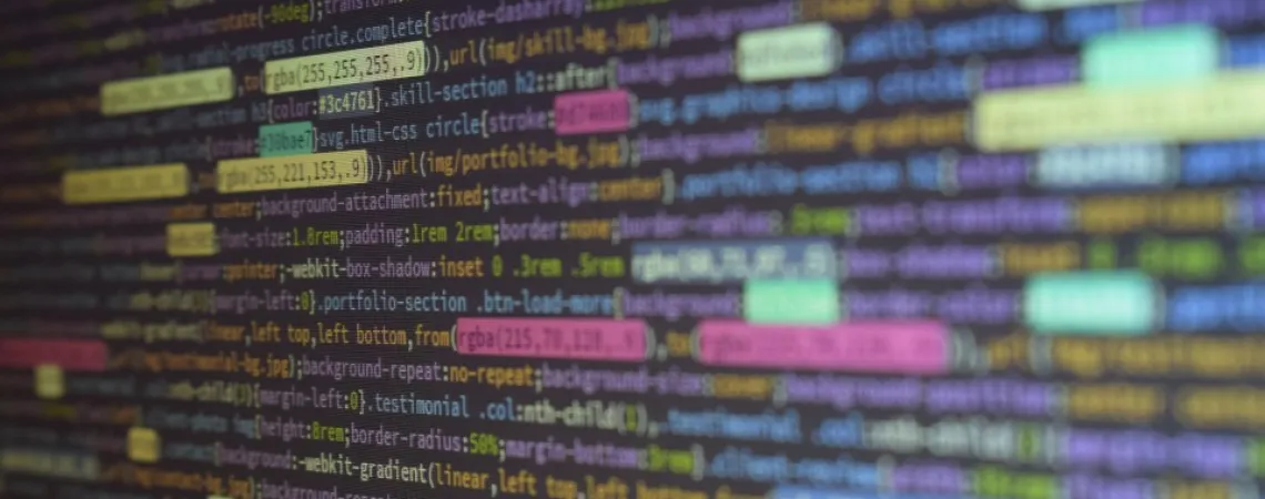 beaucoup de texte sur un écran