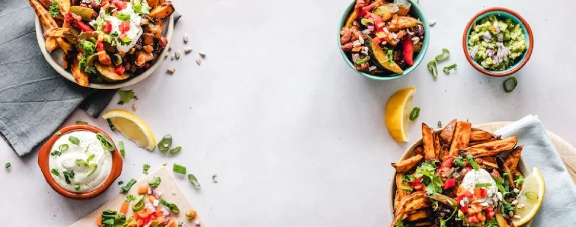 repas fraicheur avec pomme de terre