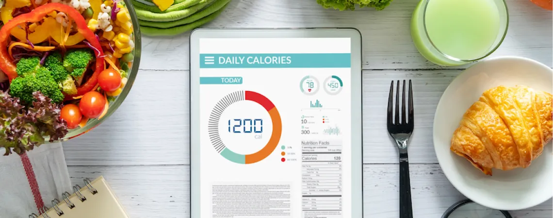 application qui compte les calories