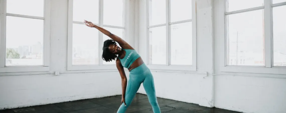 Femme sportive