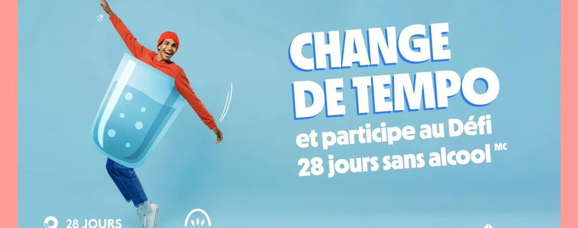 Défi 28 jours sans alcoolMC