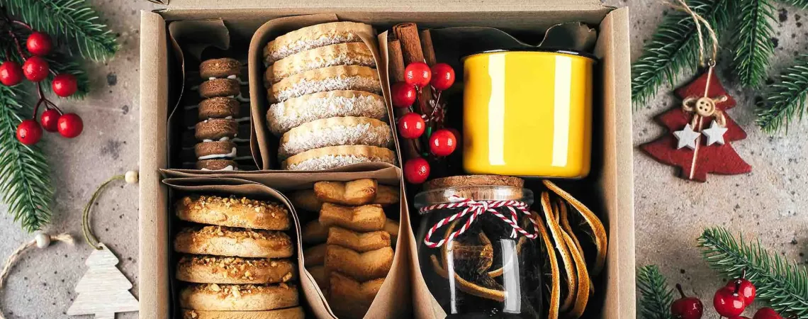 Boite cadeaux alimentaires gourmands - Gourmet Food Gift Box