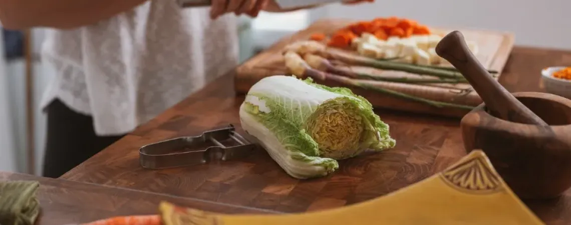 quelqu'un d'autonome en cuisine