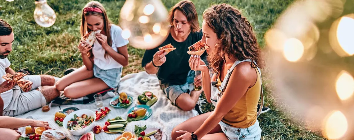Pique-nique en famille - Family picnic