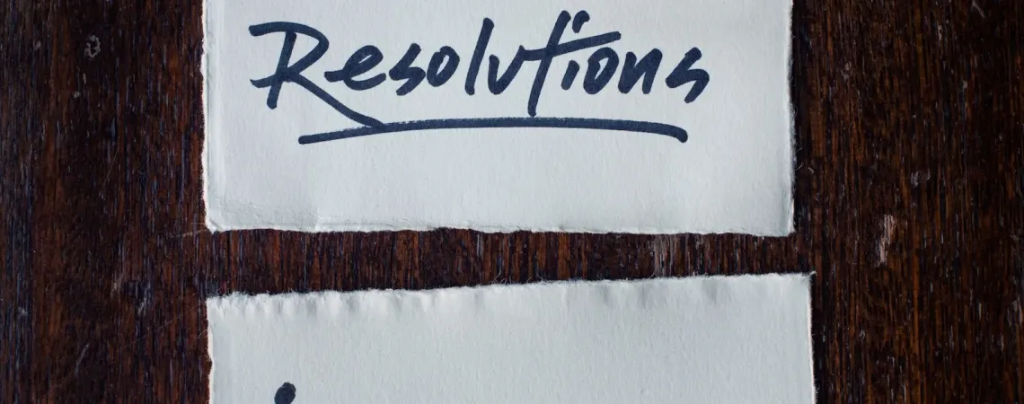 resolution de la nouvelle année