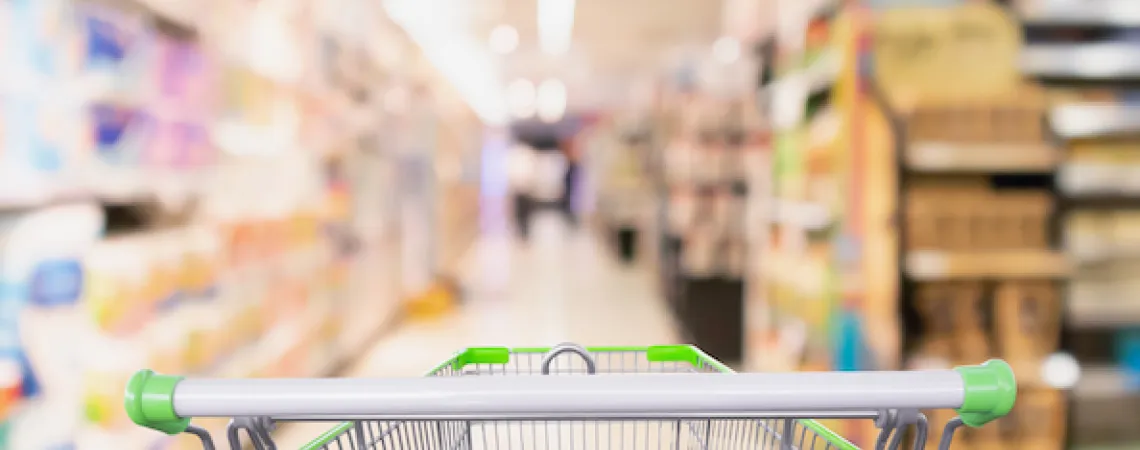 grocery shopping image by Kwangmoozaa from Getty Images