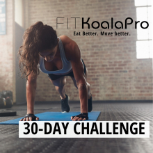 femme qui s'entraine pour le 30 jours challenge
