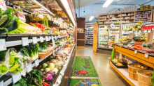 Légumes dans une épicerie
