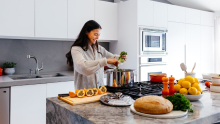Une nutritionniste qui cuisine