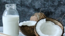 huile de coco, boisson de coco