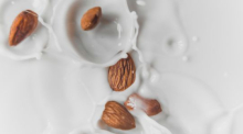 Amandes dans le lait