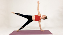 femme qui fait du pilates