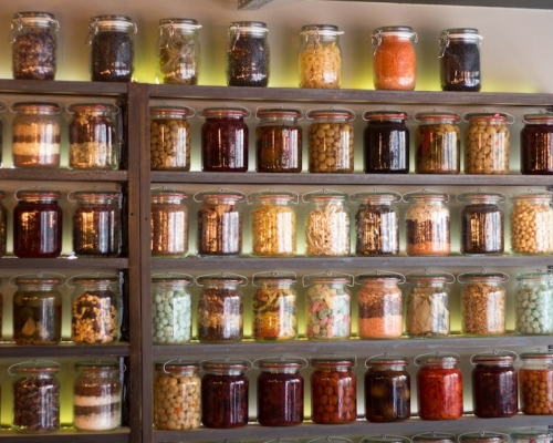 pantry, food, lockdown, dried goods