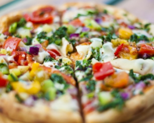 Pizza aux légumes