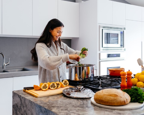 Une nutritionniste qui cuisine