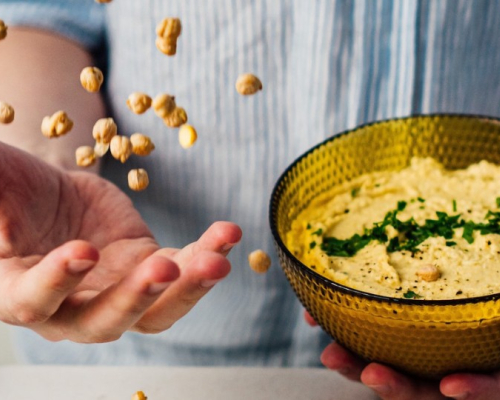 hummus et pois chiche