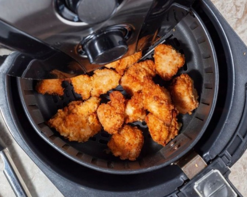 Tofu pané dans le Airfryer