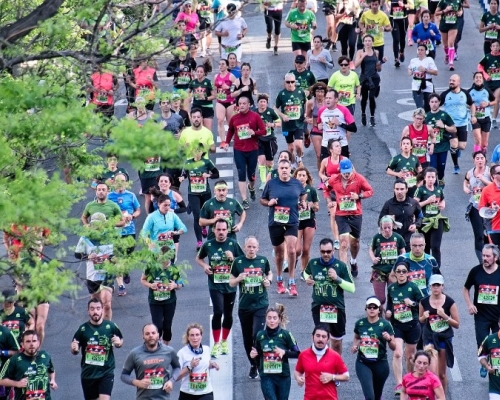 Dernier sprint avant le marathon de Montréal