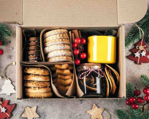 Boite cadeaux alimentaires gourmands - Gourmet Food Gift Box