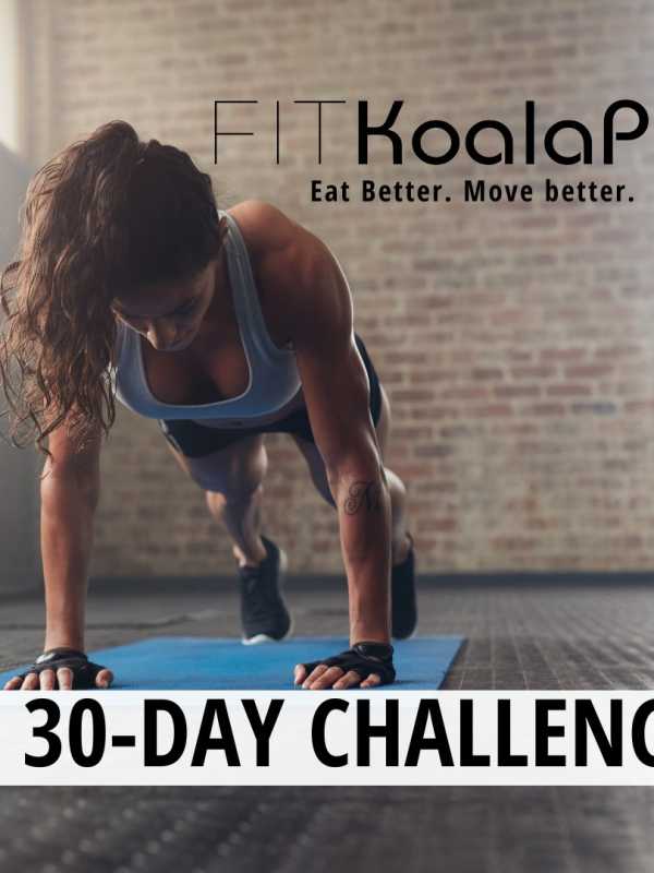 femme qui s'entraine pour le 30 jours challenge